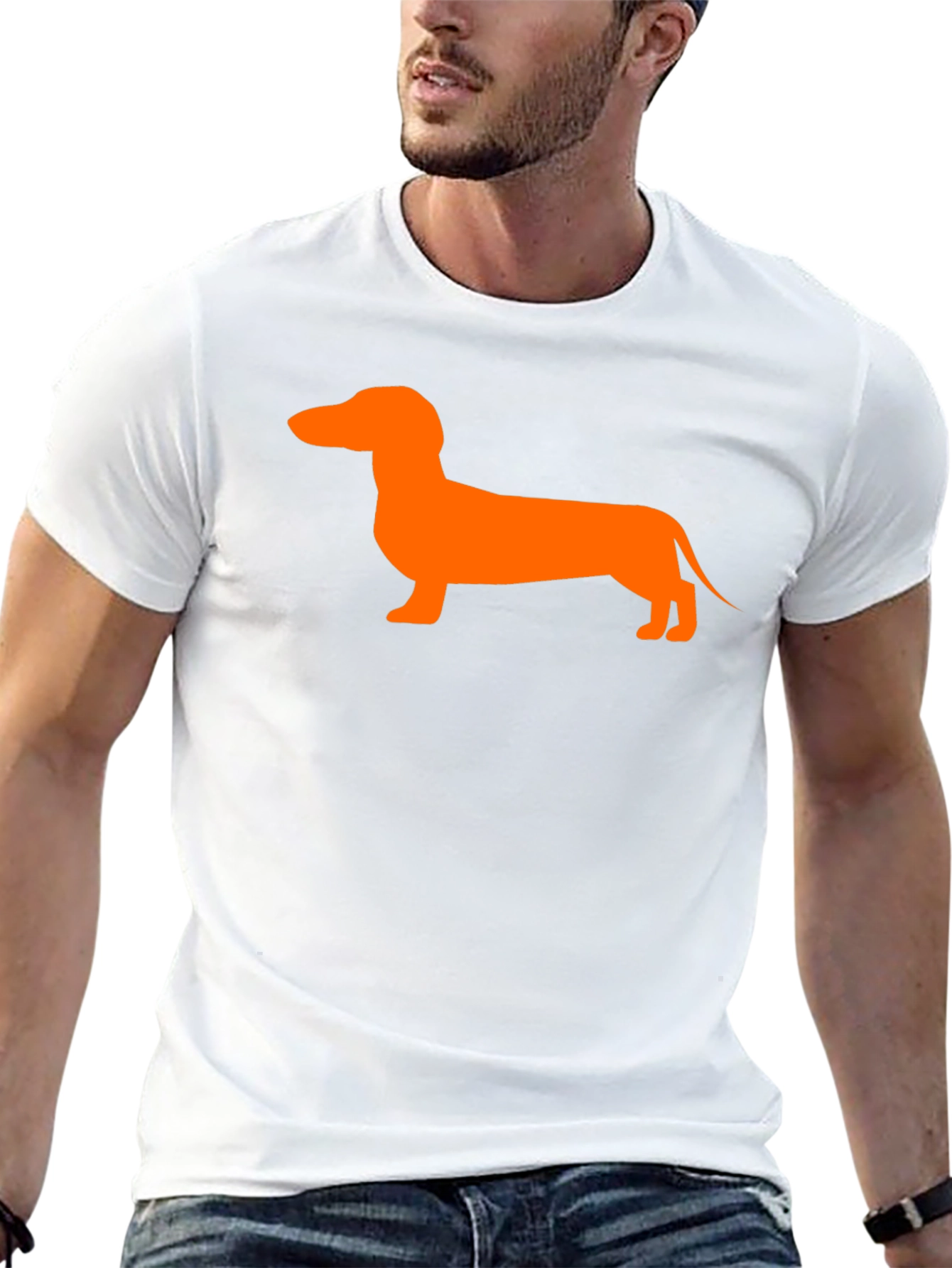 Dachshund Graphic T-Shirt | Classic Dog Lover Tee | Cute Dachshund Shirt | Dog Lover Gift | Free Shipping $50+