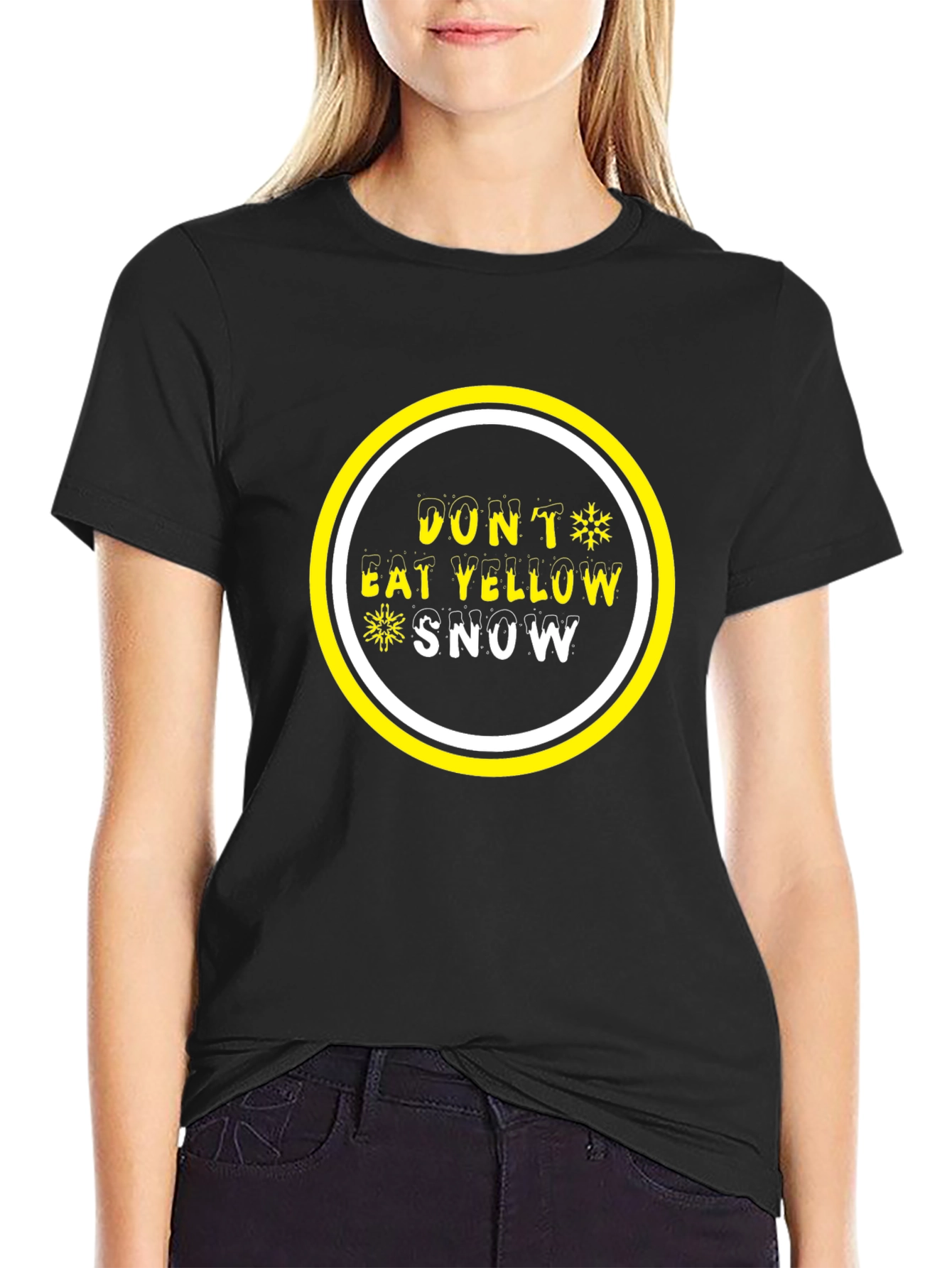 Dont Eat Yellow Snow Graphic Tee