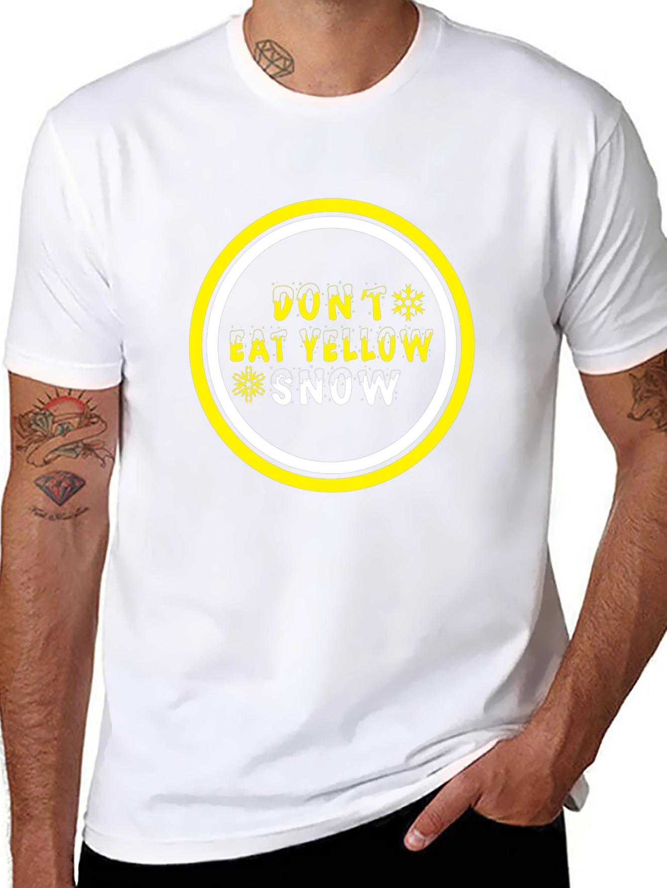 Dont Eat Yellow Snow Graphic Tee