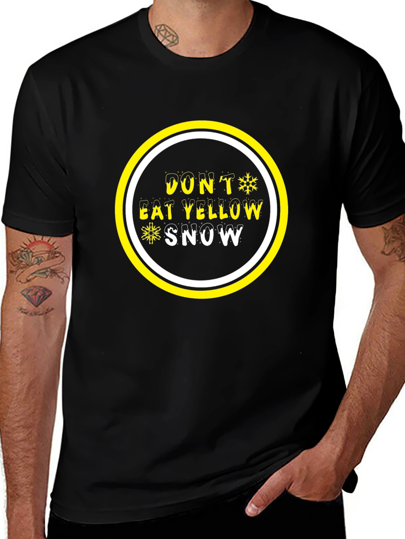 Dont Eat Yellow Snow Graphic Tee