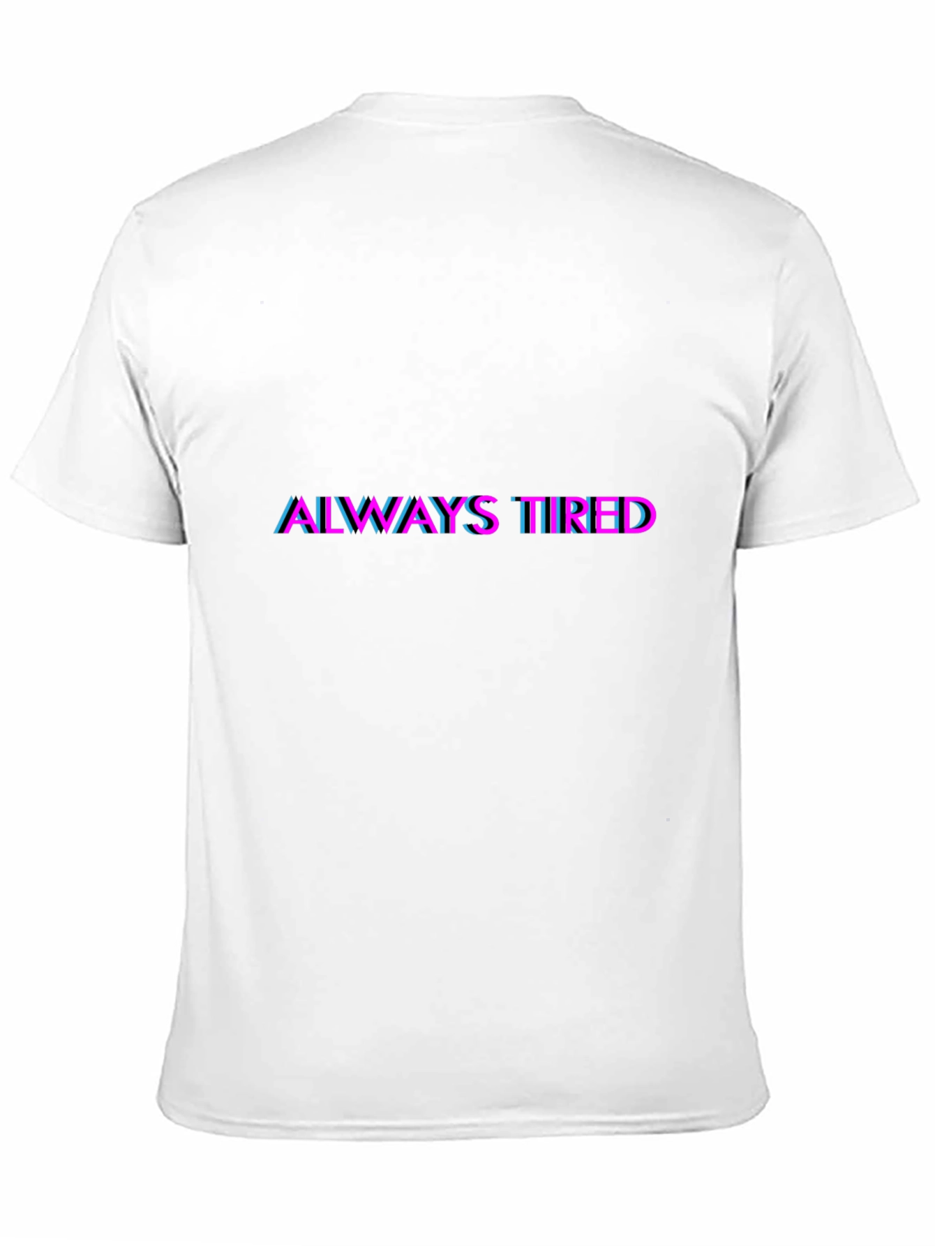 Always Tired Graphic Tee - Mens Black T-Shirt