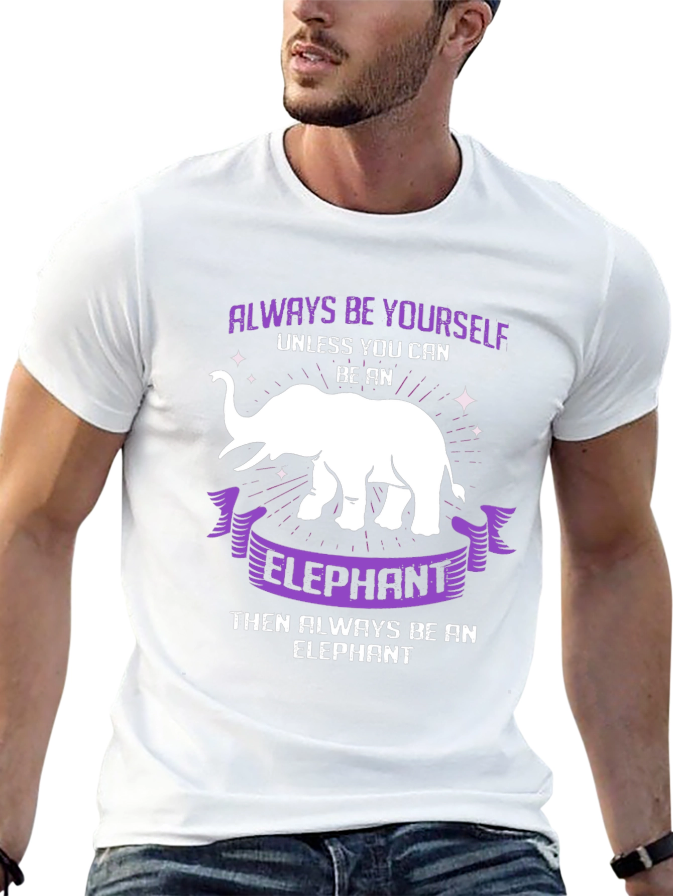 Always Be Yourself Elephant T-Shirt