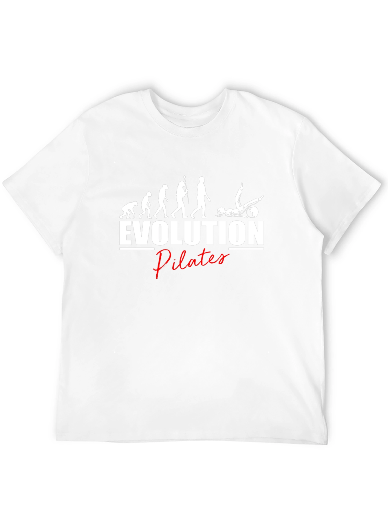 Evolution Pilates Graphic Tee - Black Cotton T-Shirt