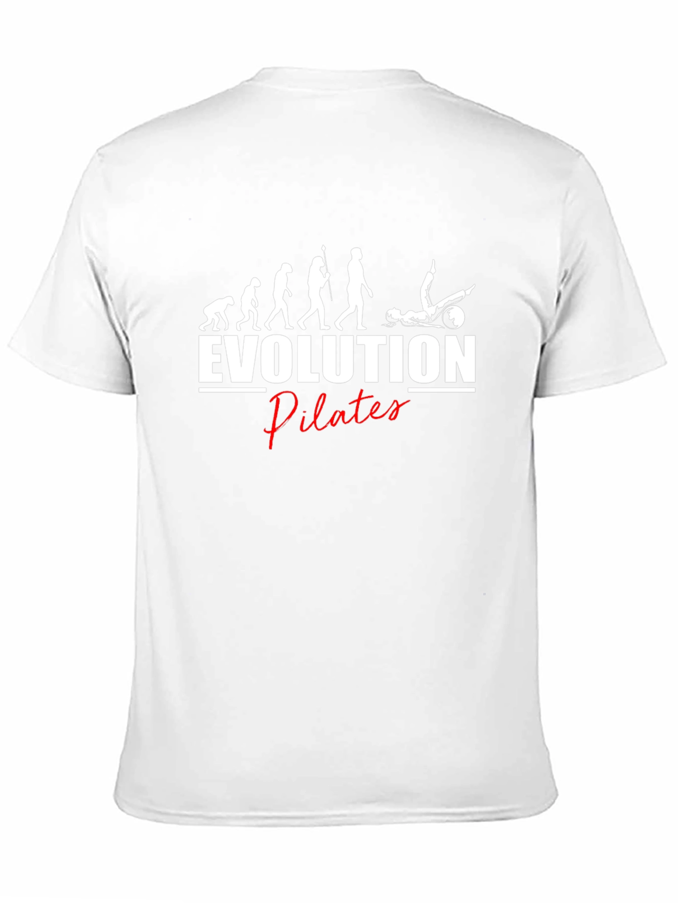 Evolution Pilates Graphic Tee - Black Cotton T-Shirt