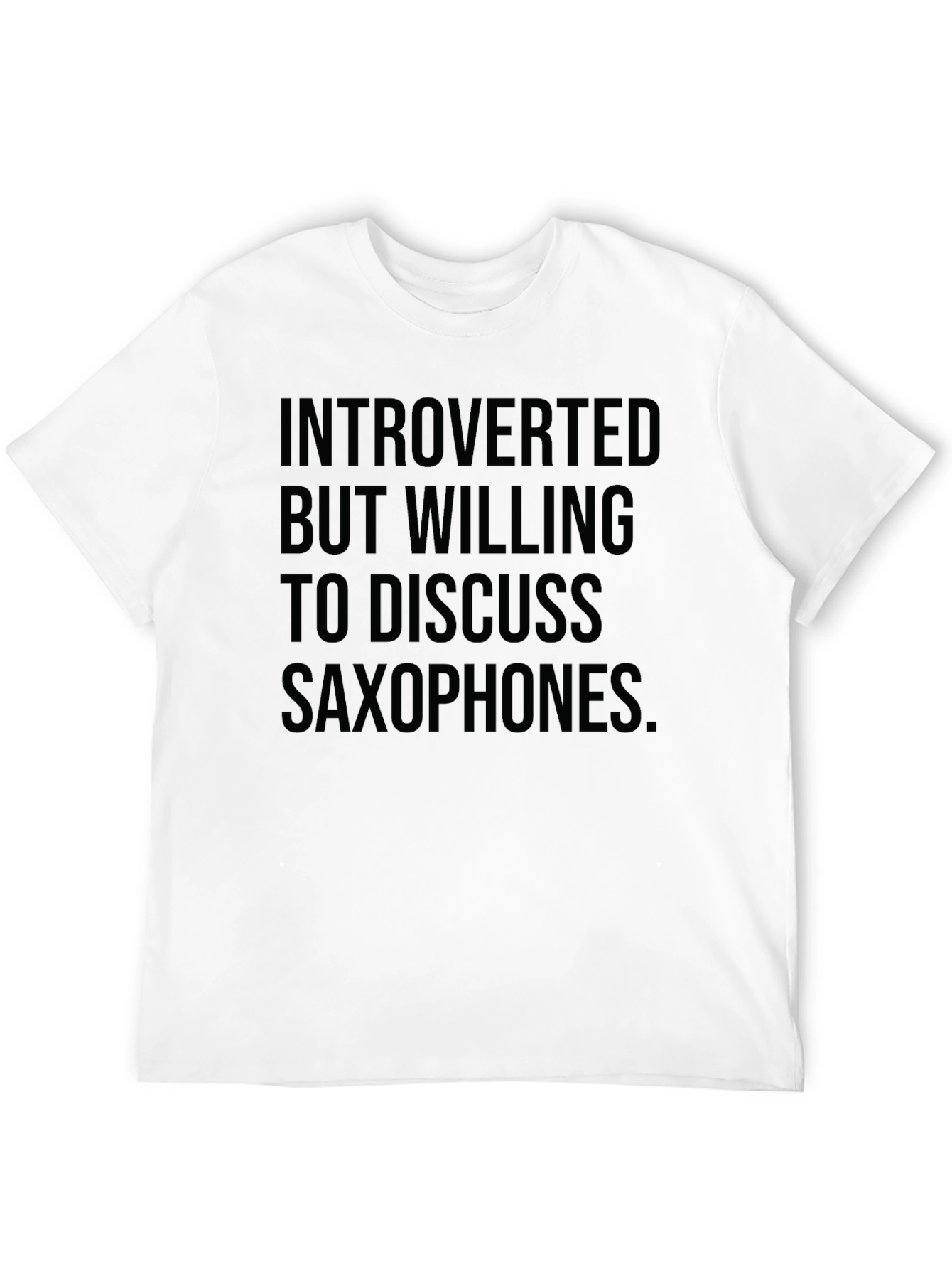 Introverted Saxophone T-Shirt
