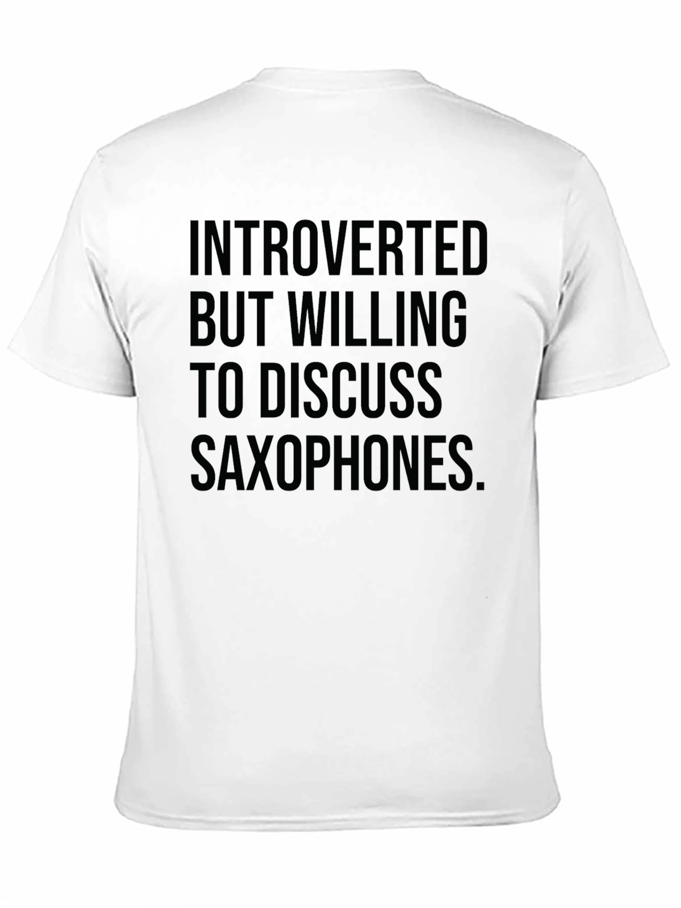 Introverted Saxophone T-Shirt