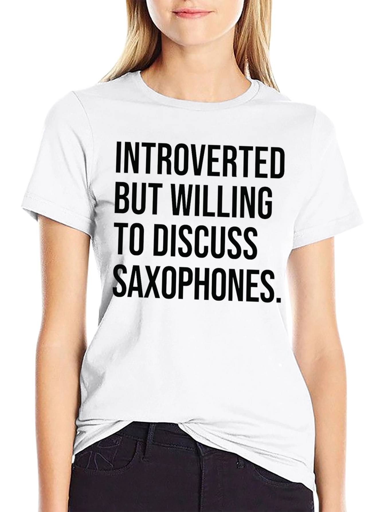 Introverted Saxophone T-Shirt