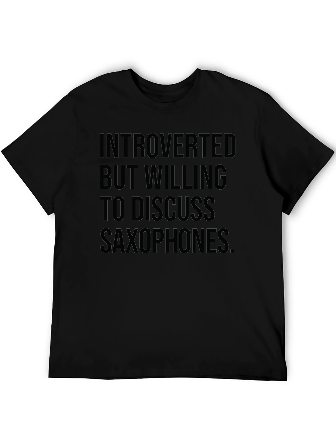 Introverted Saxophone T-Shirt