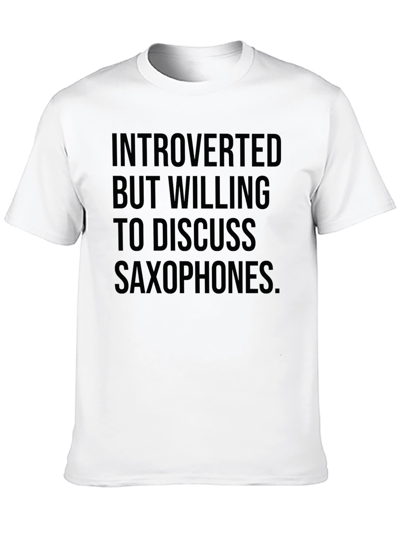 Introverted Saxophone T-Shirt