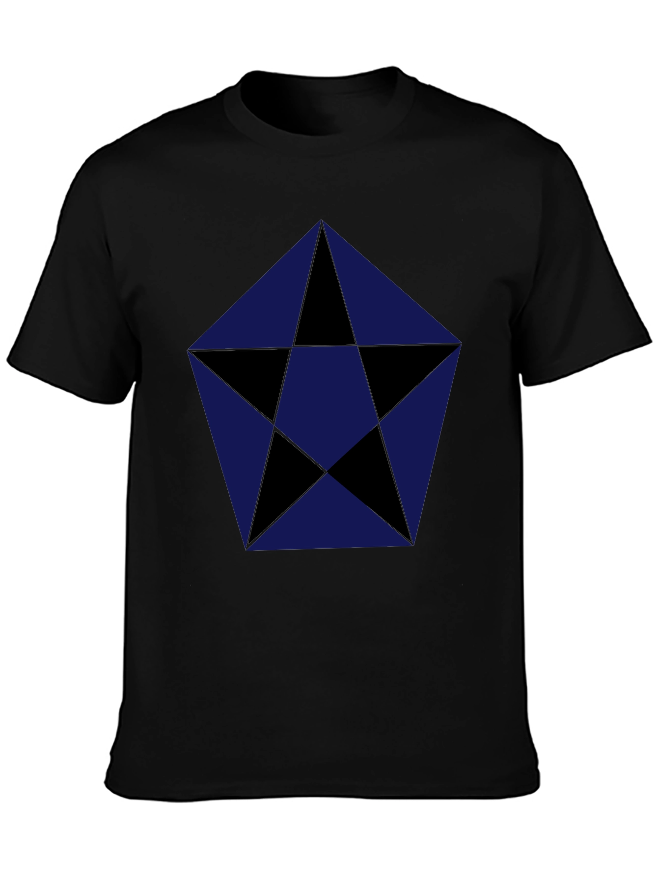 Geometric Star T-Shirt - Modern Design Tee