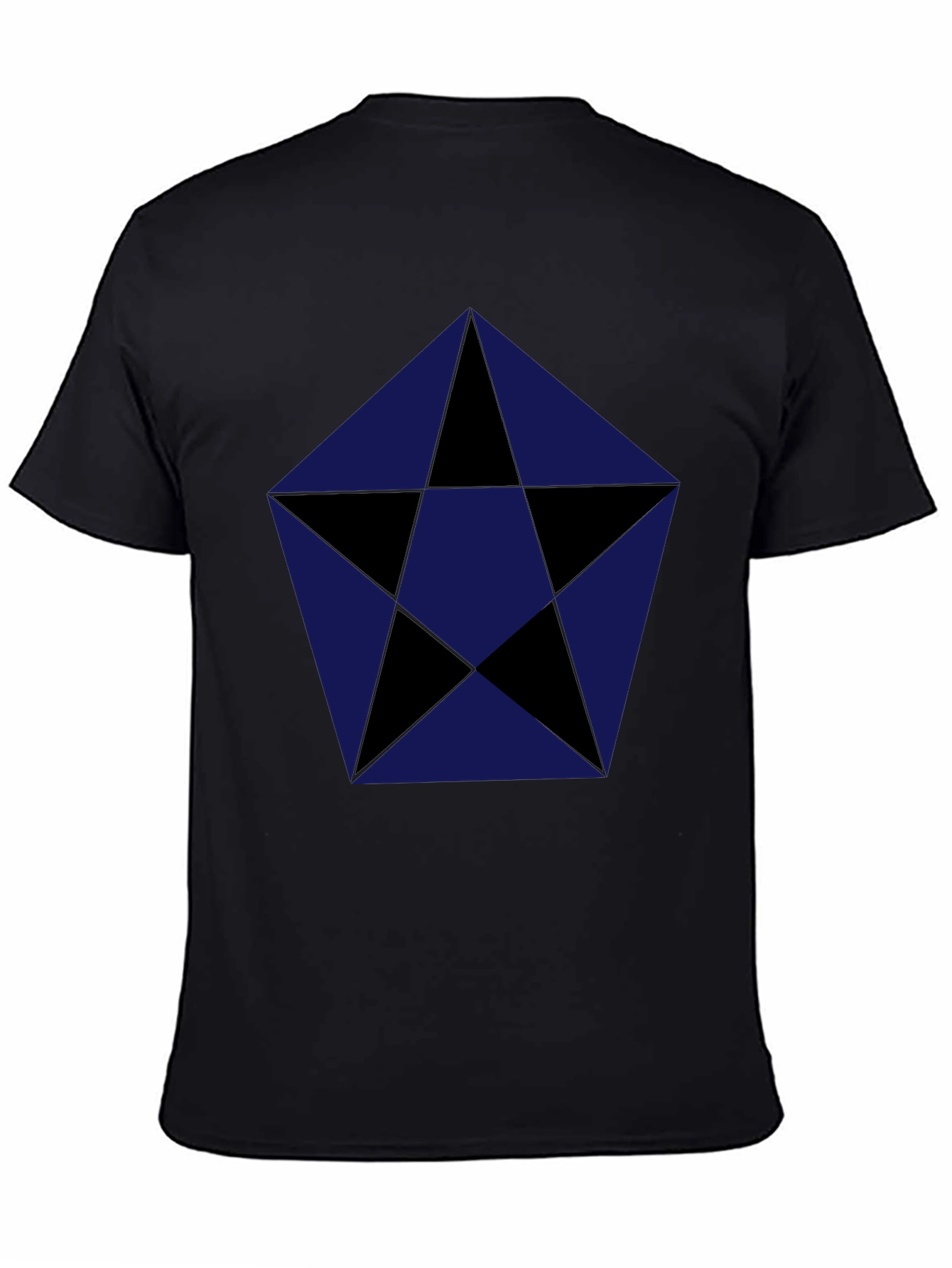 Geometric Star T-Shirt - Modern Design Tee