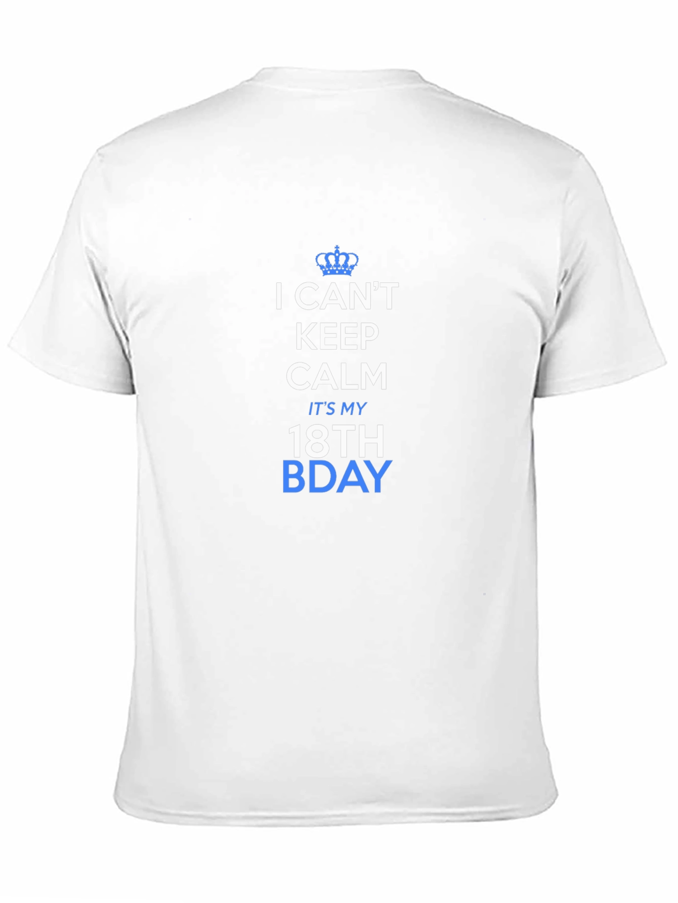 I Cant Keep Calm 18th Birthday T-Shirt