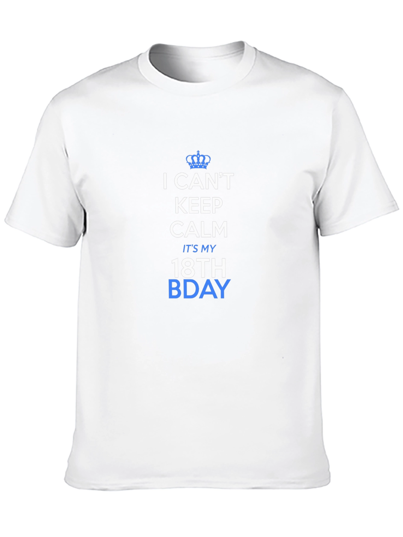 I Cant Keep Calm 18th Birthday T-Shirt