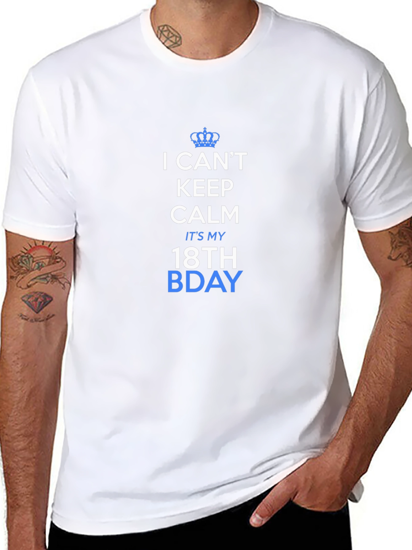 I Cant Keep Calm 18th Birthday T-Shirt
