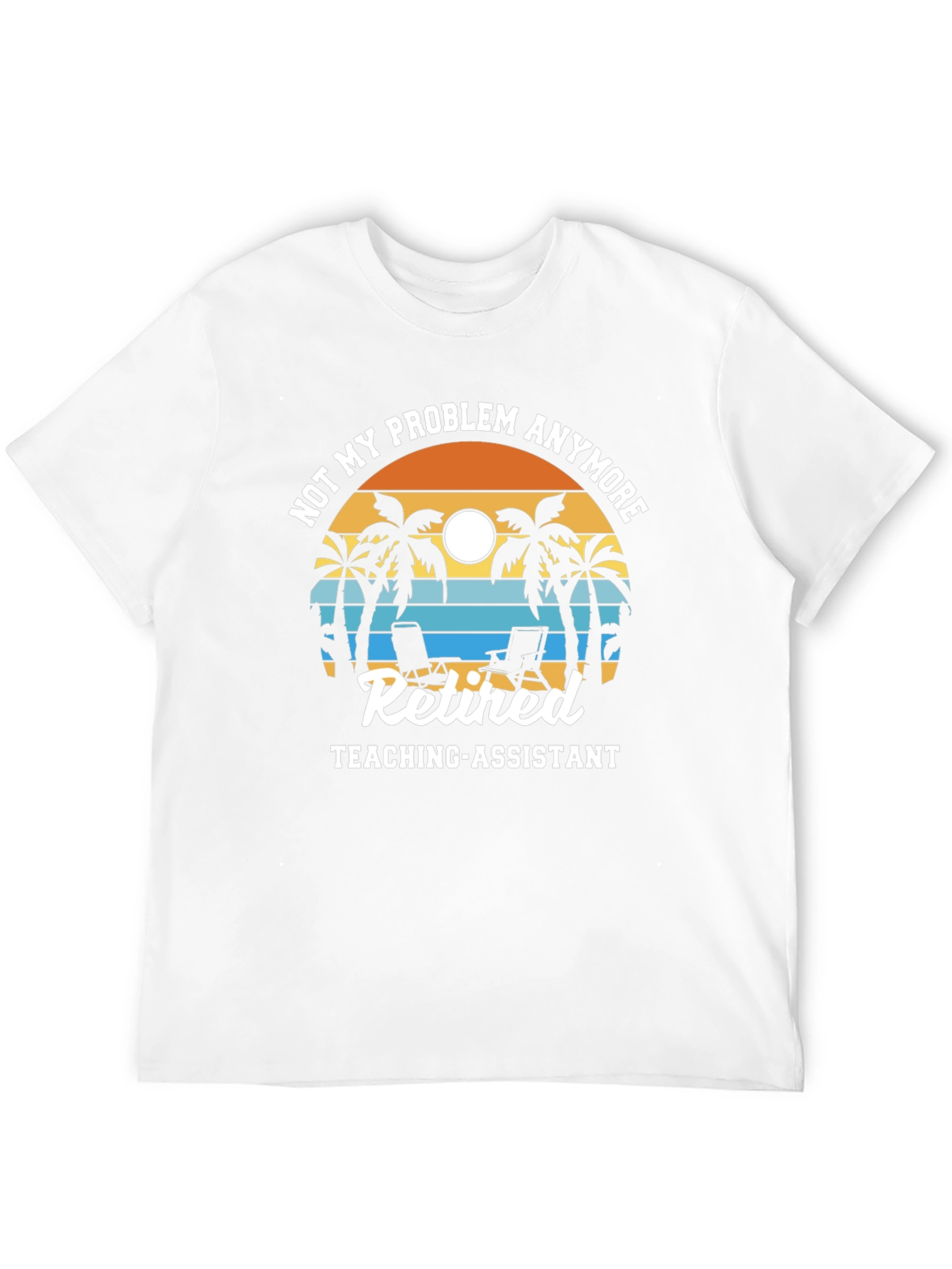 Retired Teaching Assistant Graphic T-Shirt