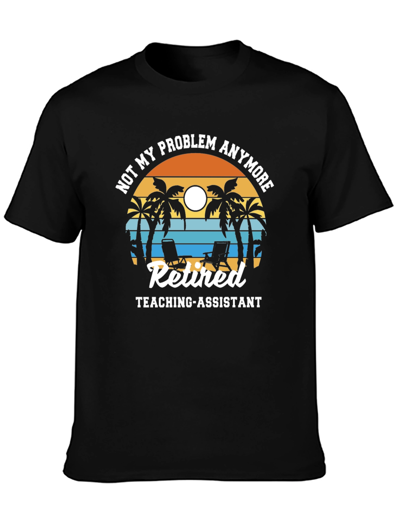 Retired Teaching Assistant Graphic T-Shirt