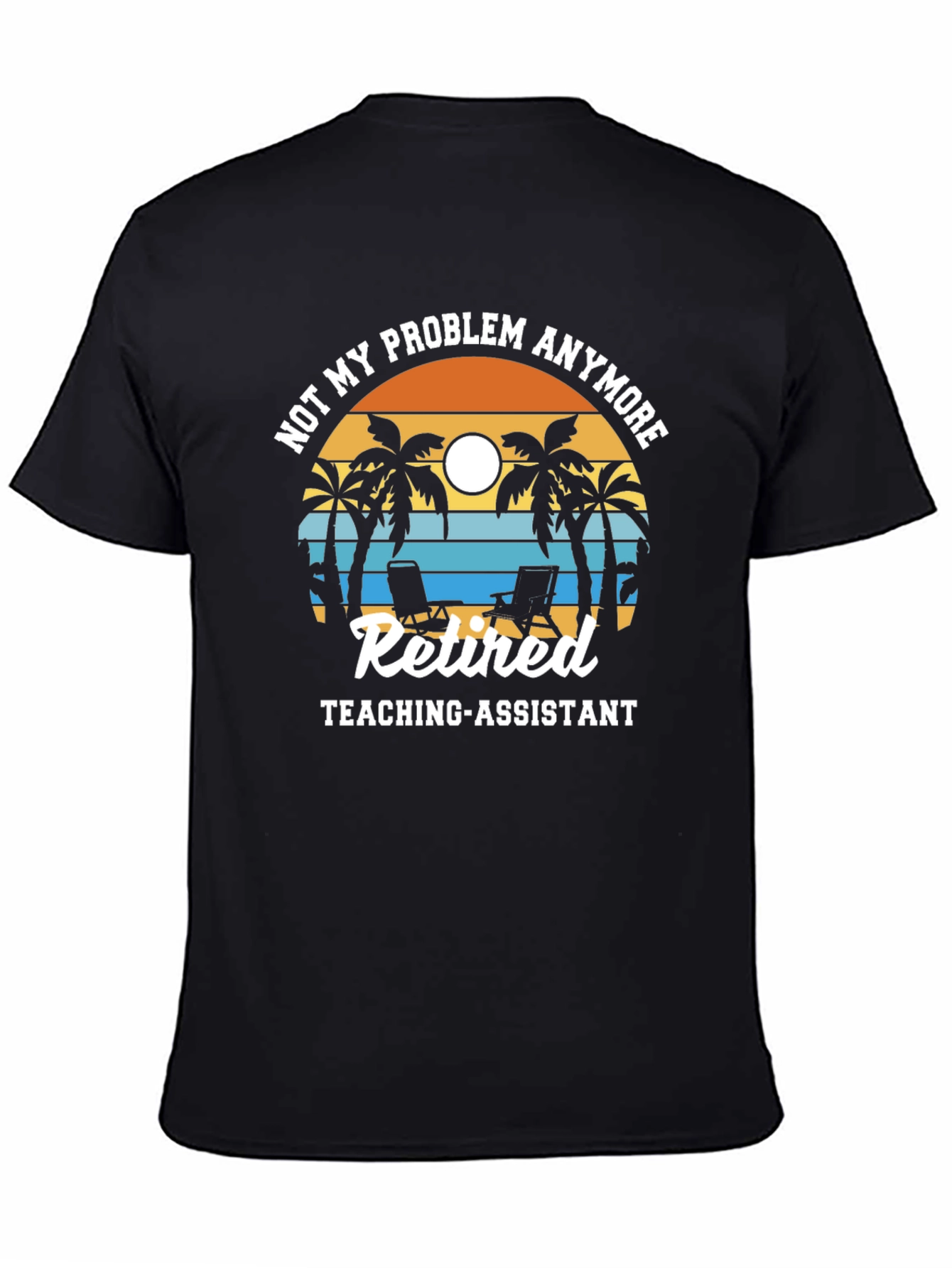 Retired Teaching Assistant Graphic T-Shirt