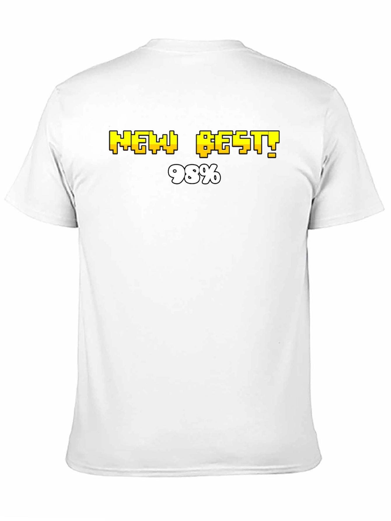 Pixel Perfect New Best! 98% Black T-Shirt