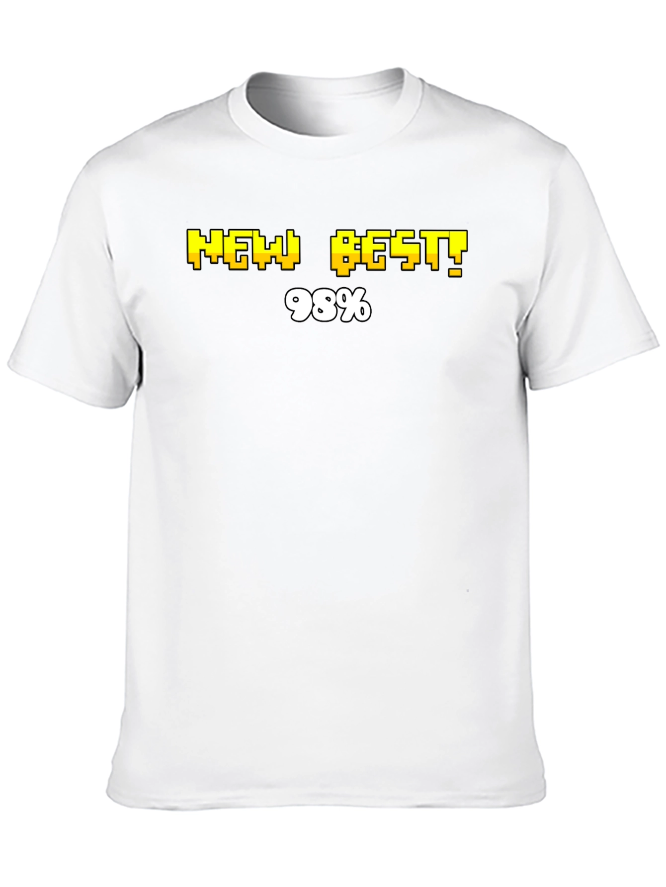 Pixel Perfect New Best! 98% Black T-Shirt