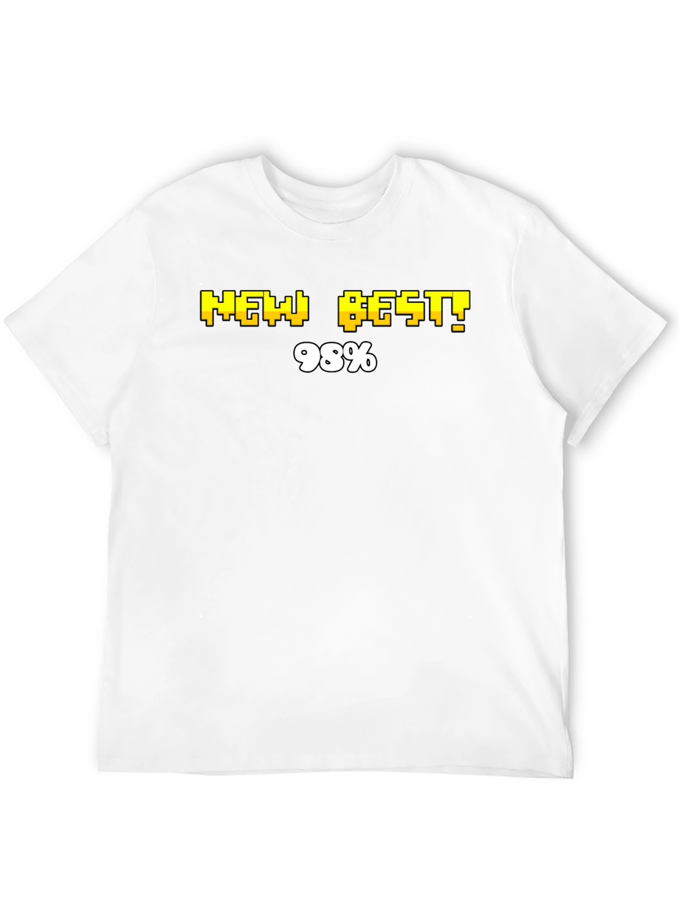 Pixel Perfect New Best! 98% Black T-Shirt