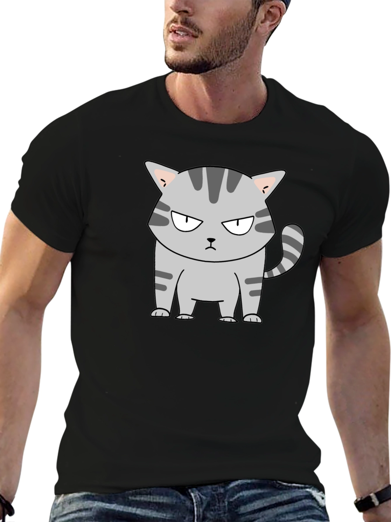 Grumpy Cat T-Shirt - Unisex Cotton Tee