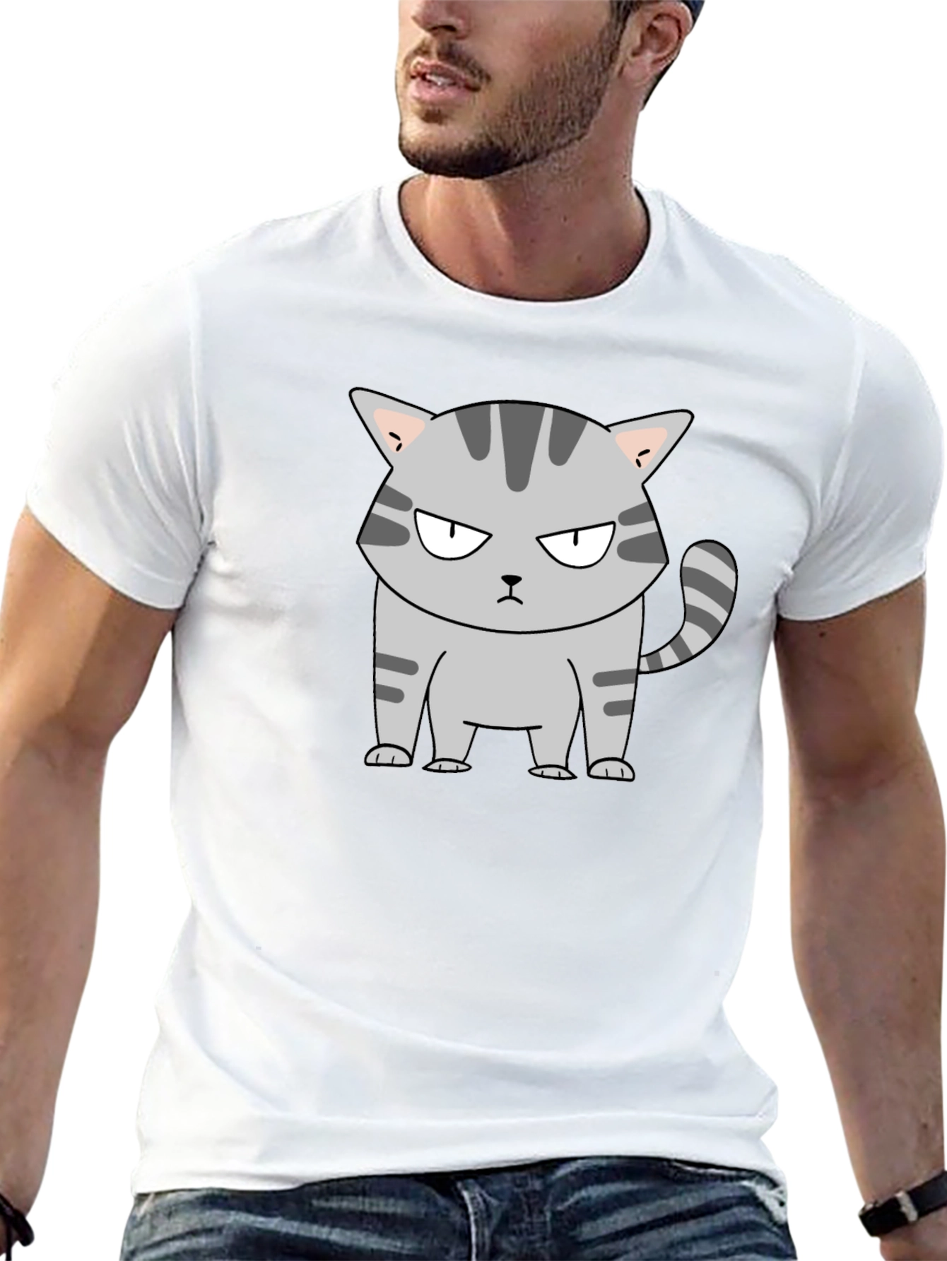 Grumpy Cat T-Shirt - Unisex Cotton Tee