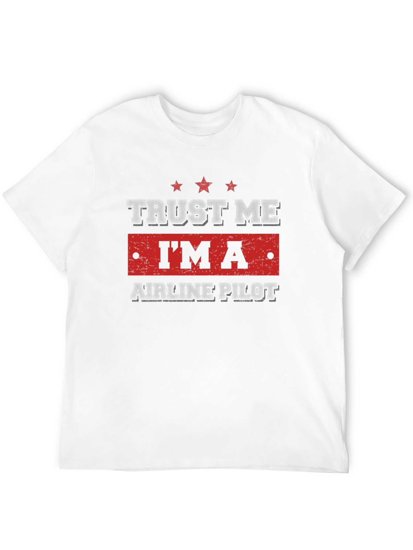 Trust Me Im A Airline Pilot Black Tee