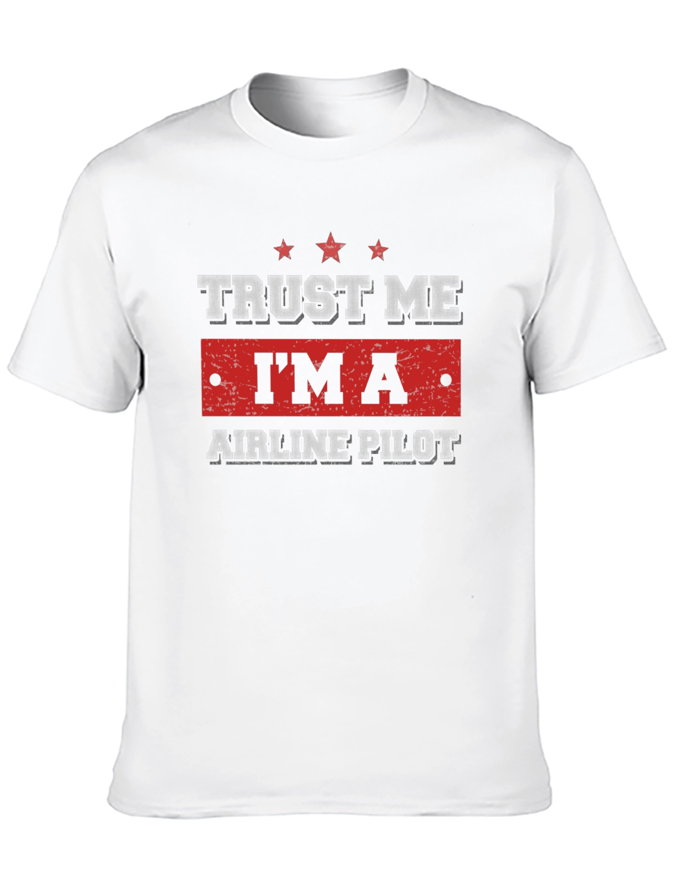 Trust Me Im A Airline Pilot Black Tee