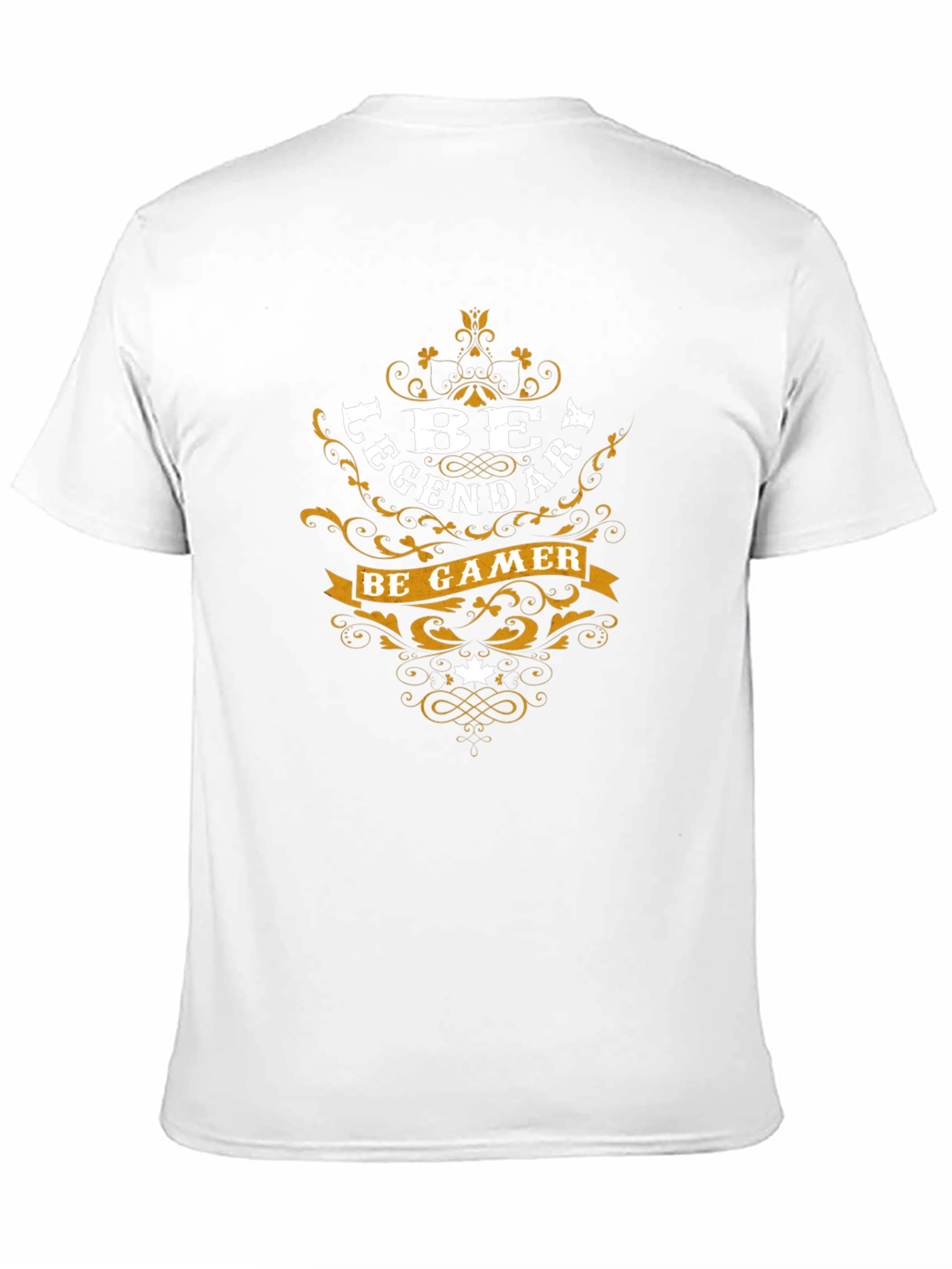 Be Legendary Be Gamer Black Graphic Tee