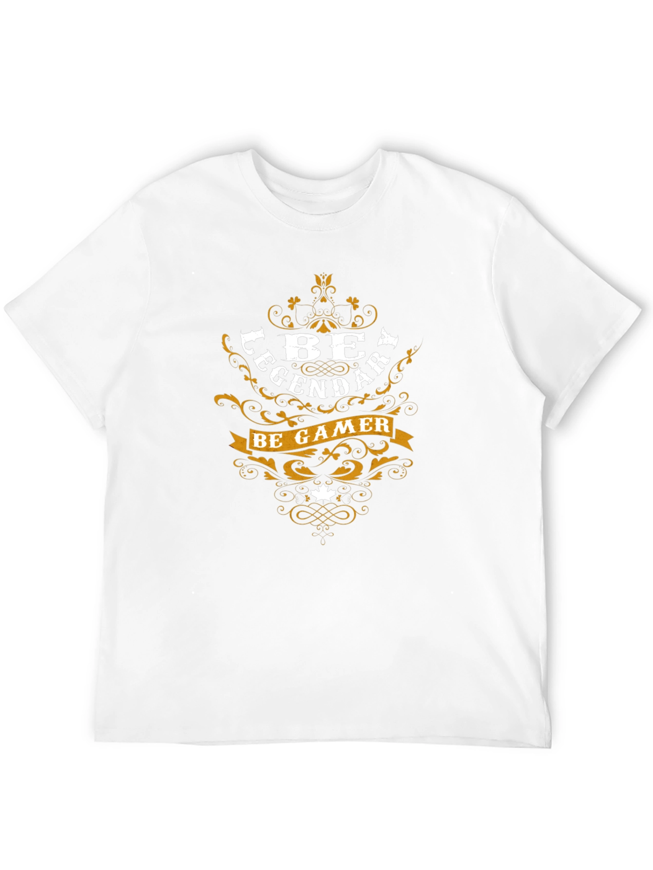 Be Legendary Be Gamer Black Graphic Tee