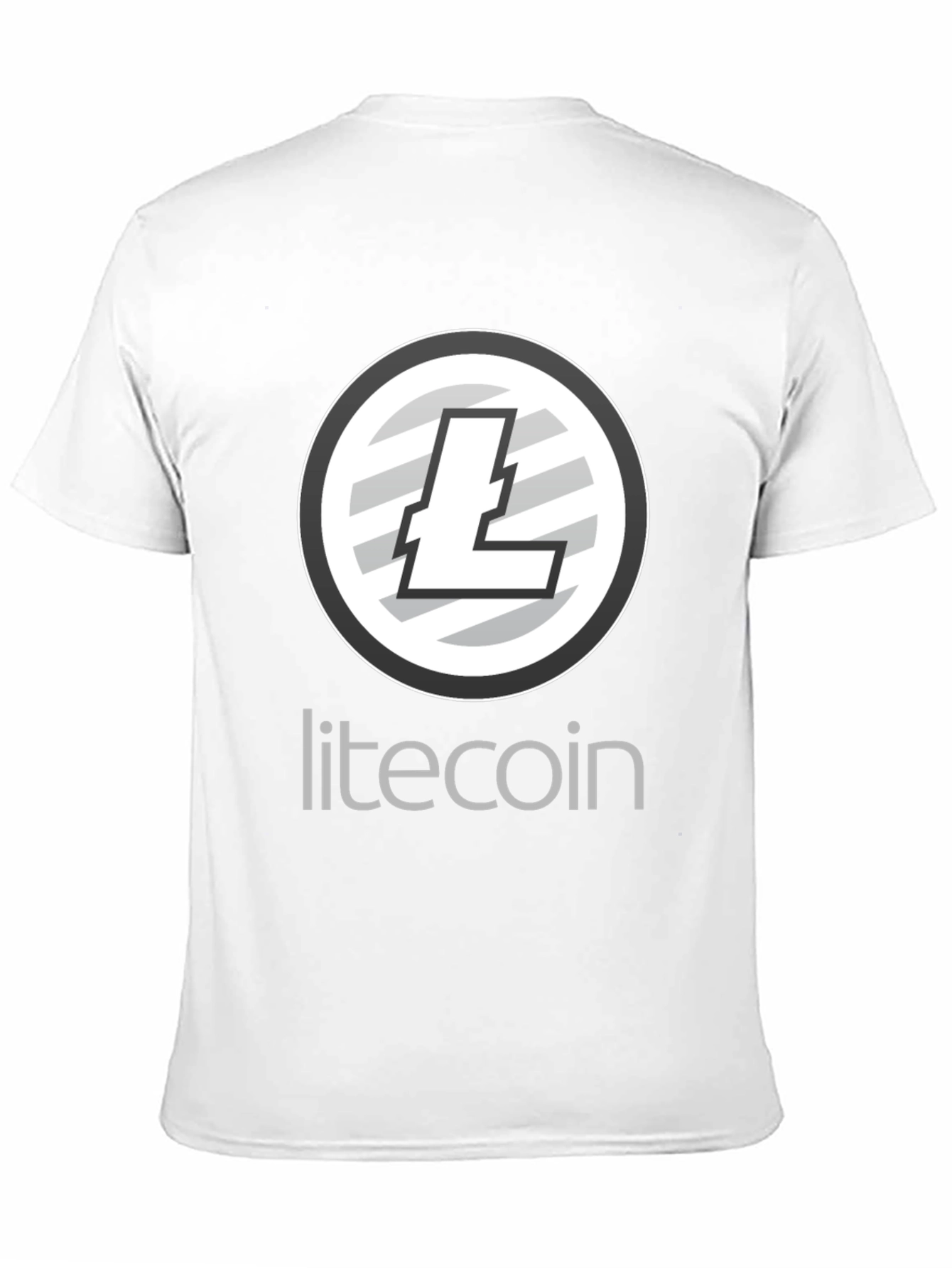 Litecoin Crypto Black T-Shirt