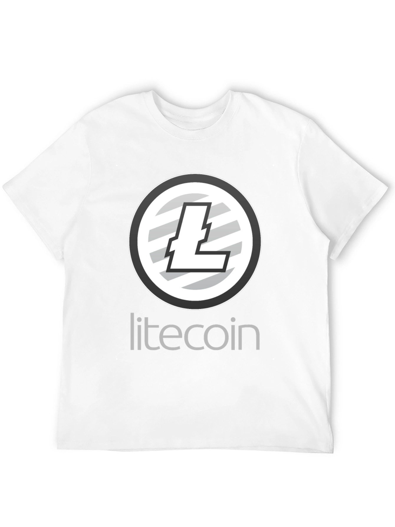 Litecoin Crypto Black T-Shirt