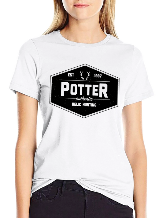 Potter Relic Hunting Tee - Authentic Vintage Design