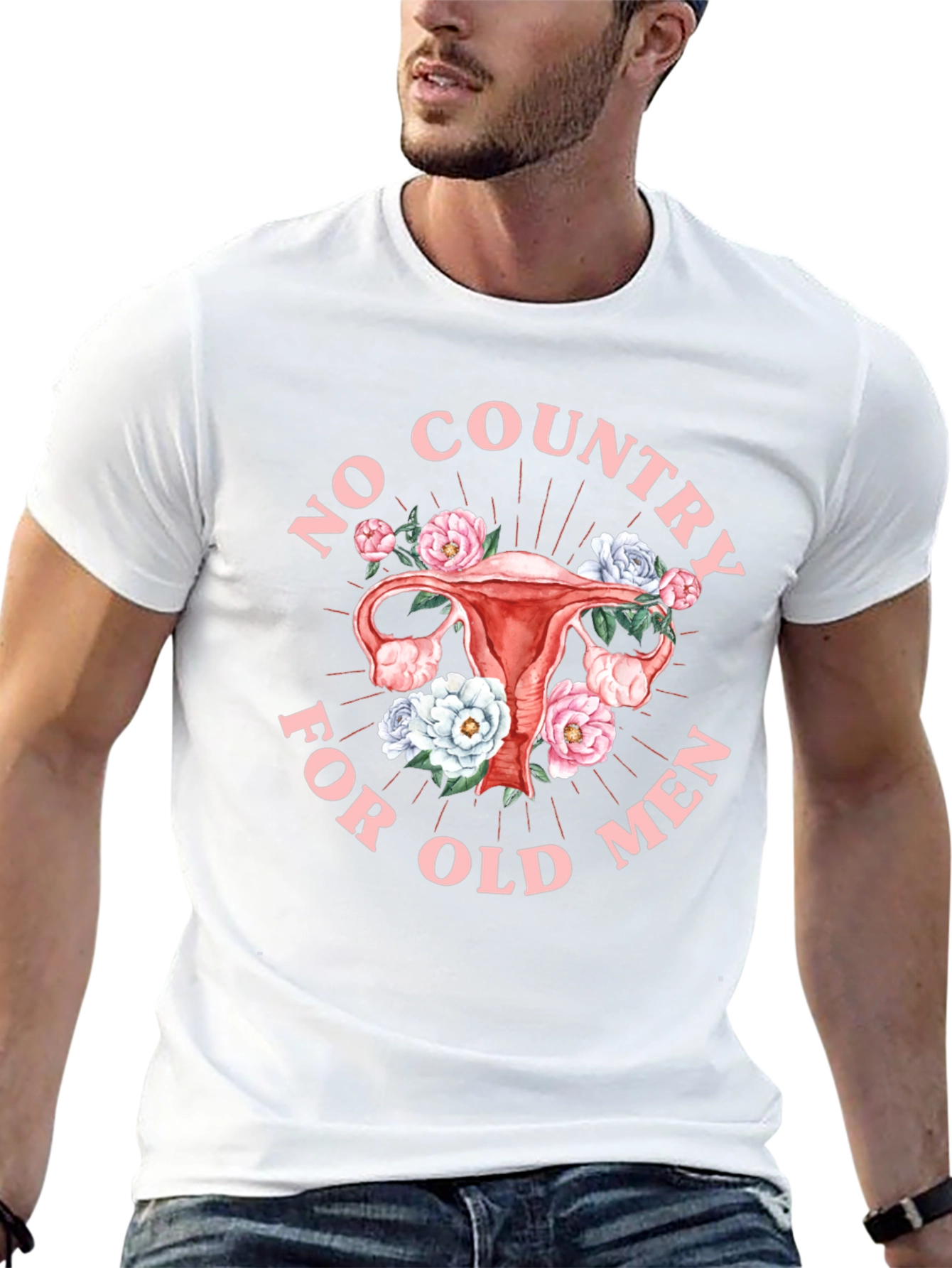 Feminist No Country for Old Men Graphic Tee