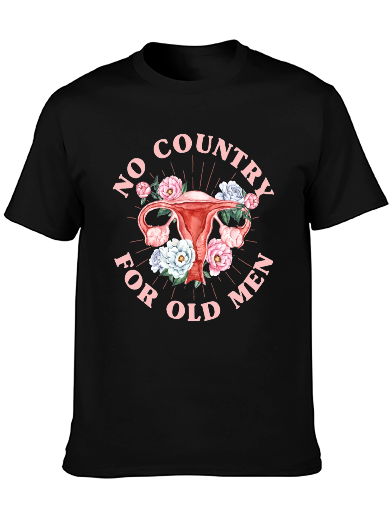 Feminist No Country for Old Men Graphic Tee