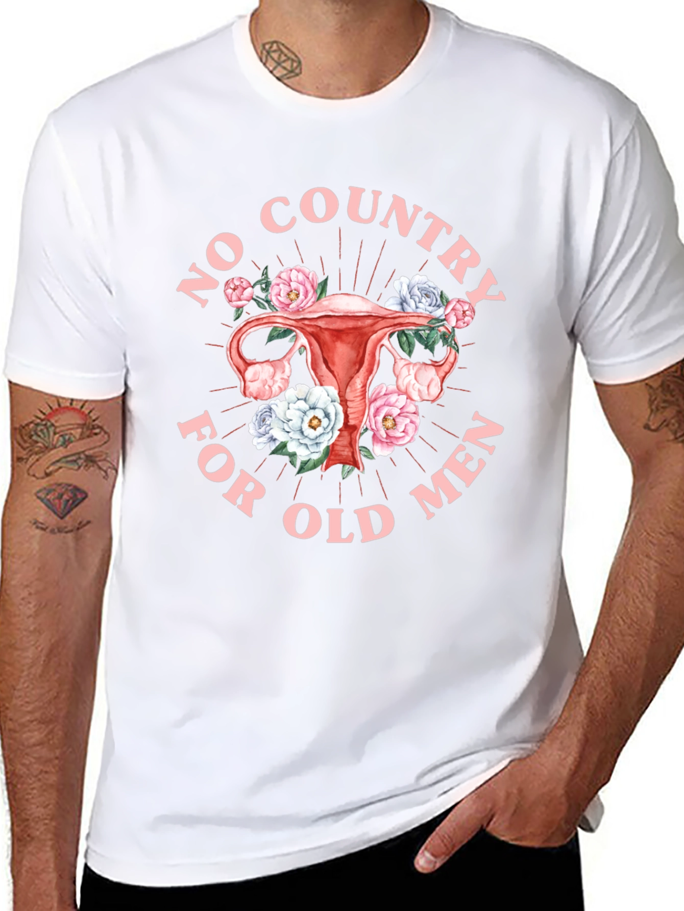 Feminist No Country for Old Men Graphic Tee