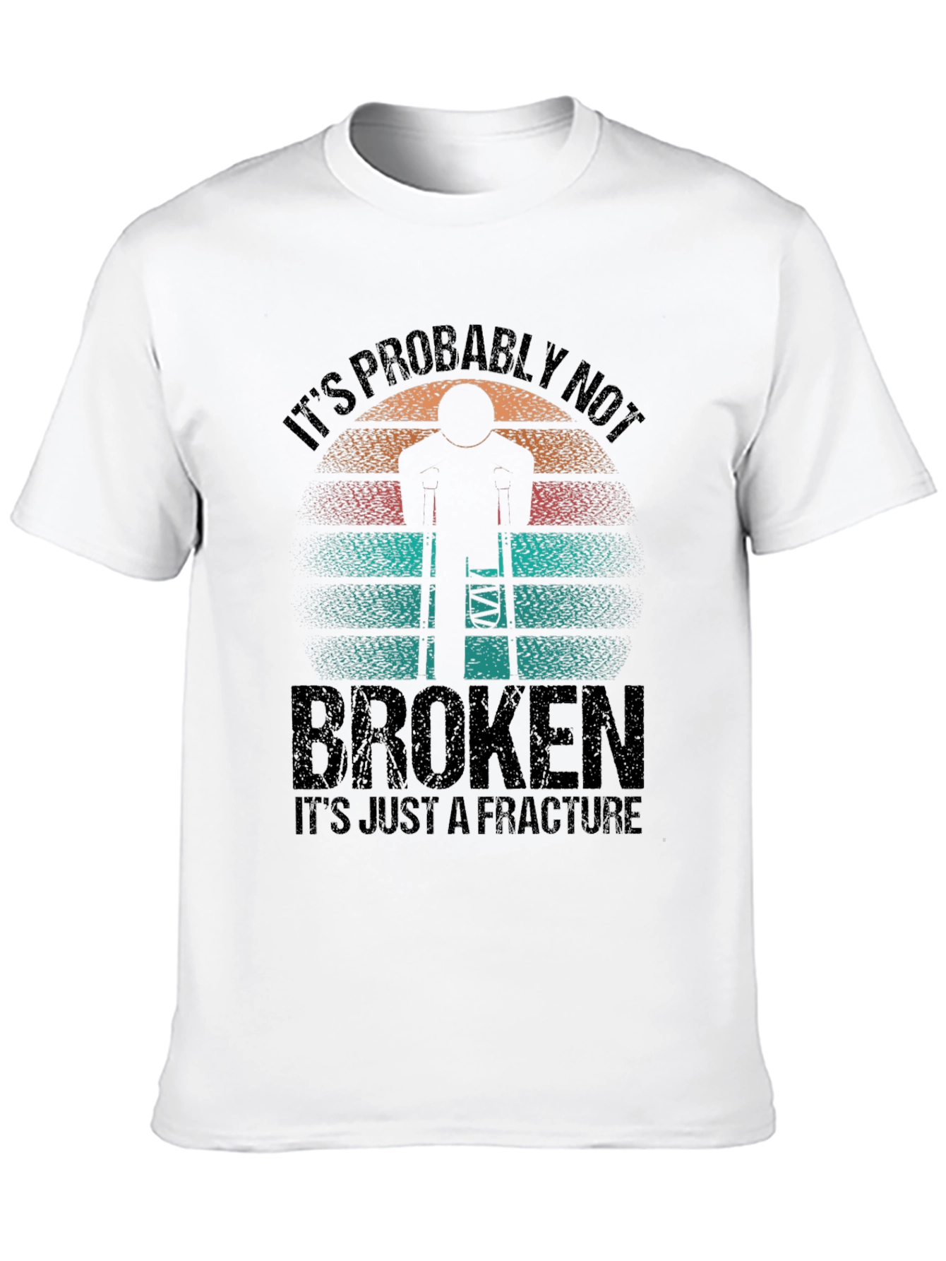 Funny Broken Bone Fracture Injury T-Shirt