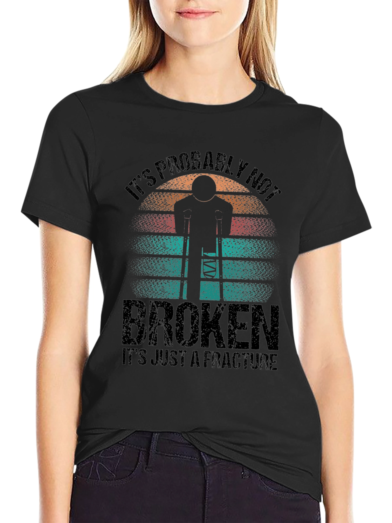 Funny Broken Bone Fracture Injury T-Shirt