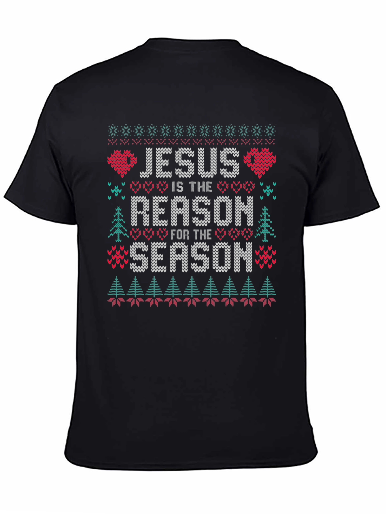Jesus is the Reason Christmas Ugly Sweater T-Shirt