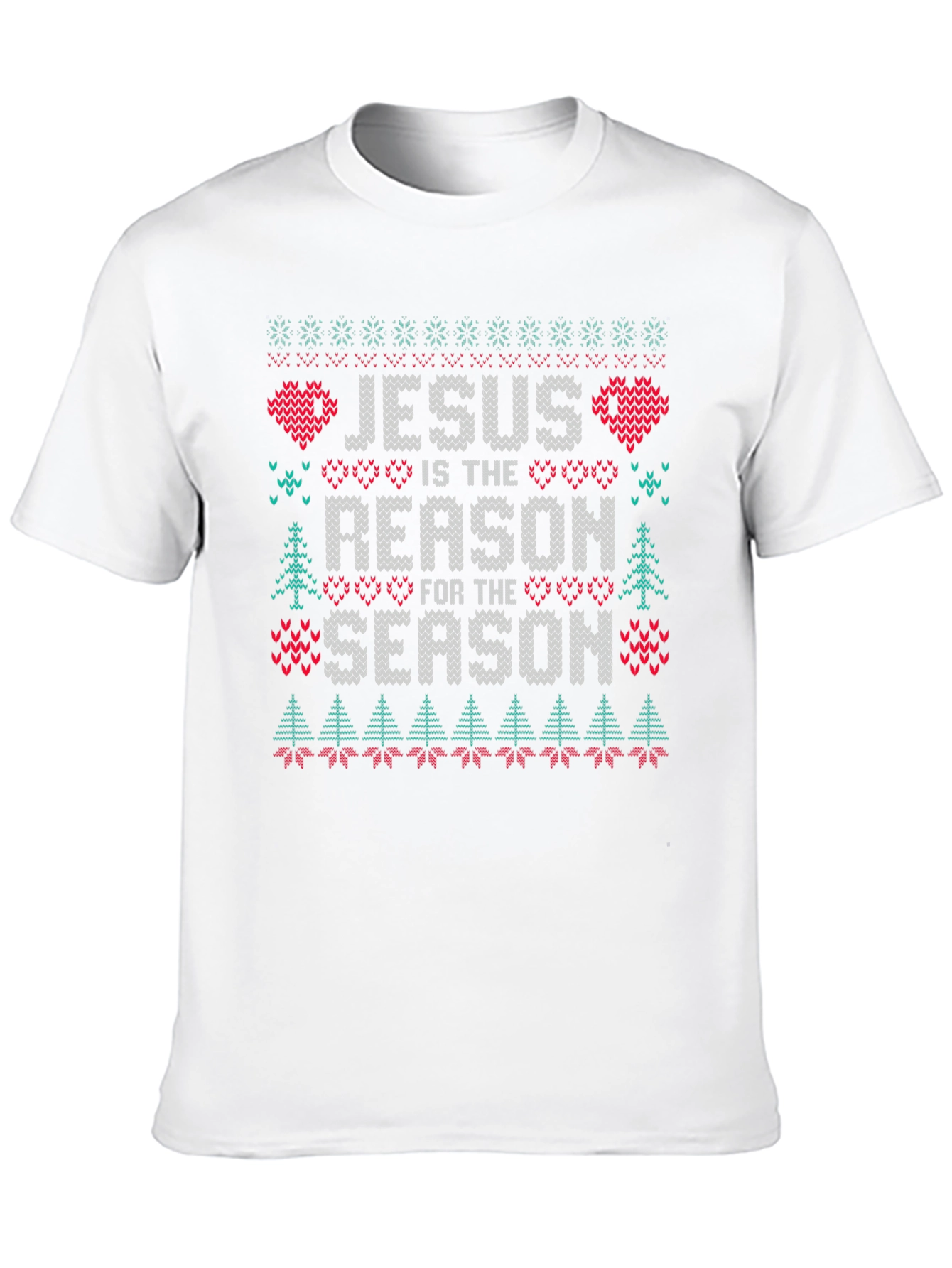 Jesus is the Reason Christmas Ugly Sweater T-Shirt
