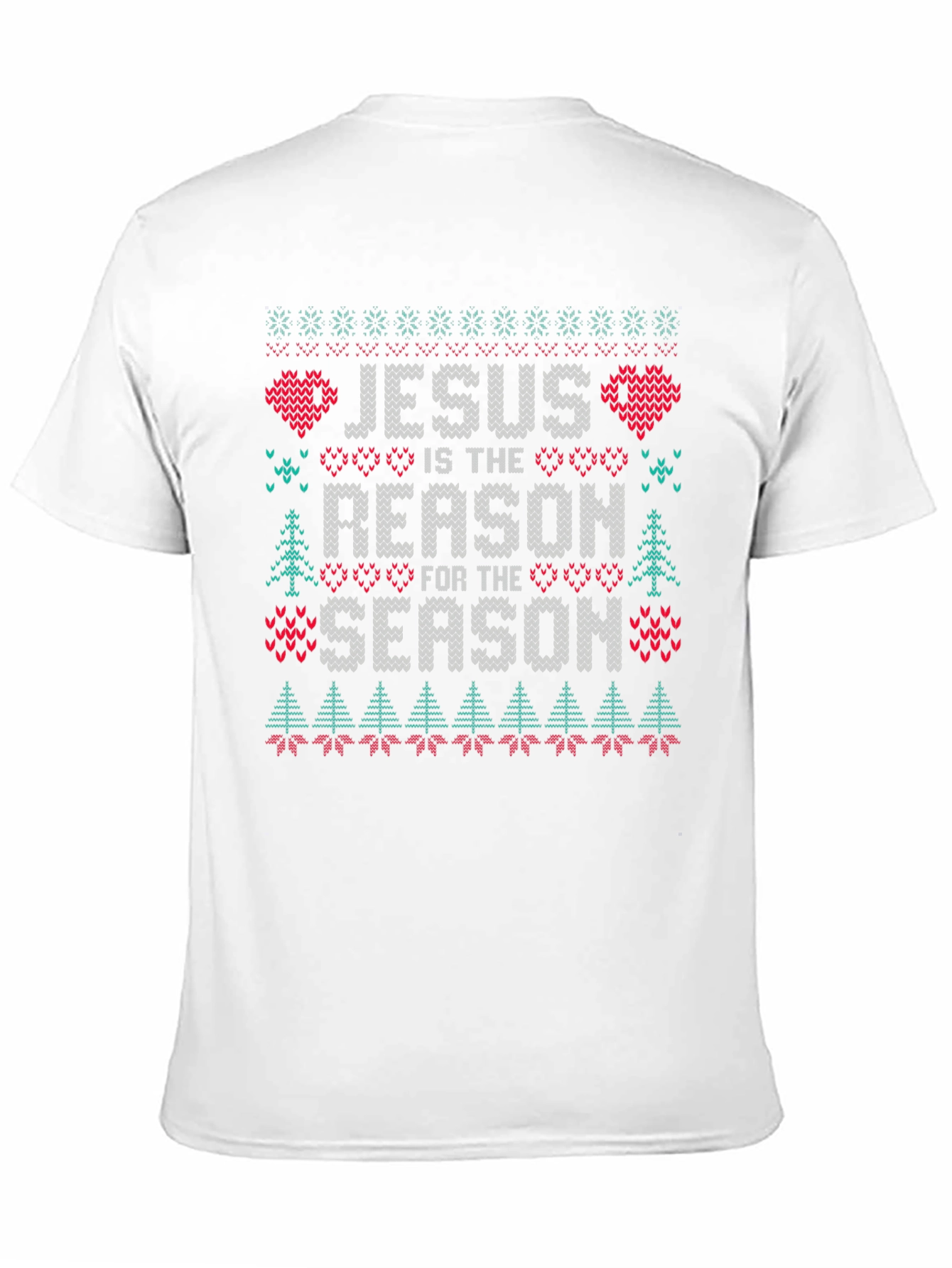 Jesus is the Reason Christmas Ugly Sweater T-Shirt