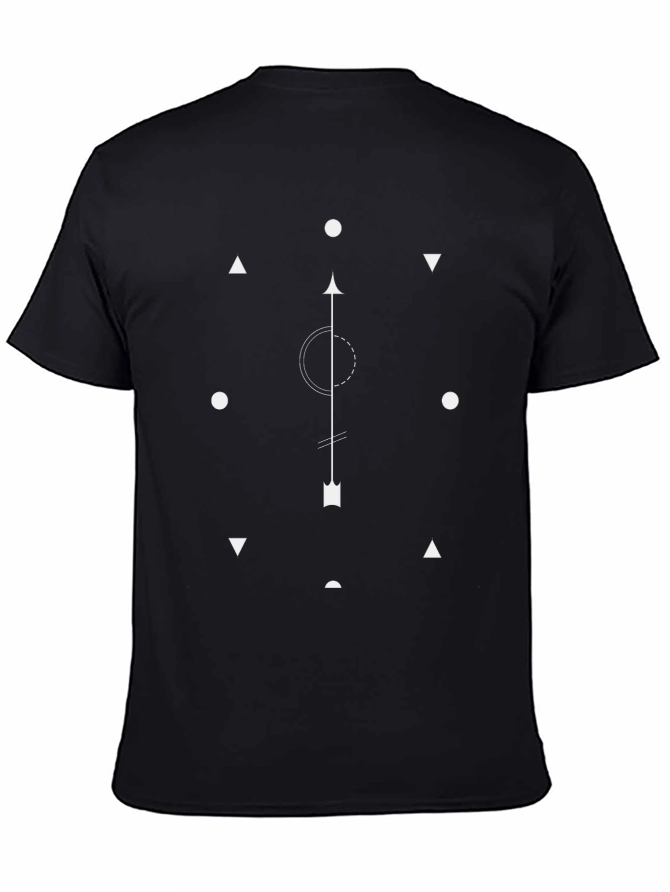 Geometric Arrow T-Shirt - Modern Minimalist Design
