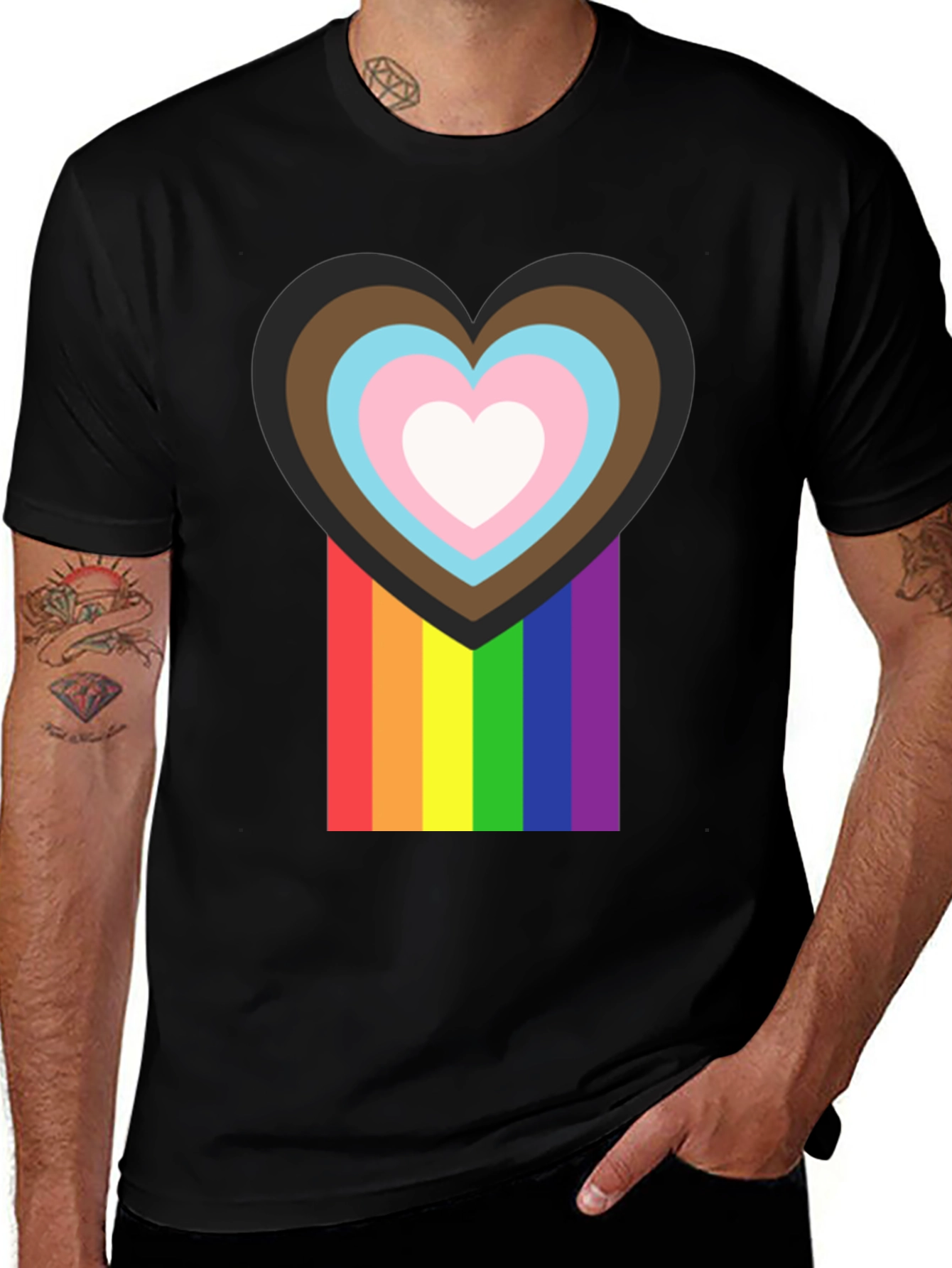 Pride Love Heart T-Shirt