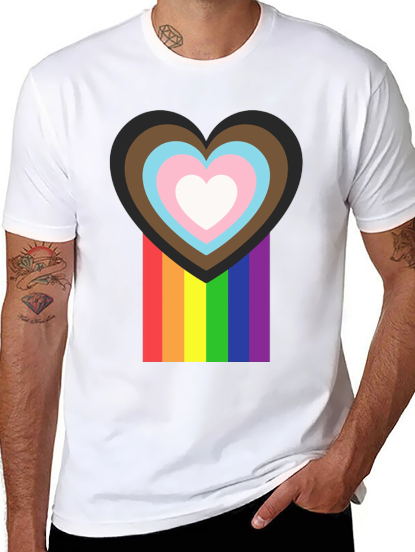 Pride Love Heart T-Shirt