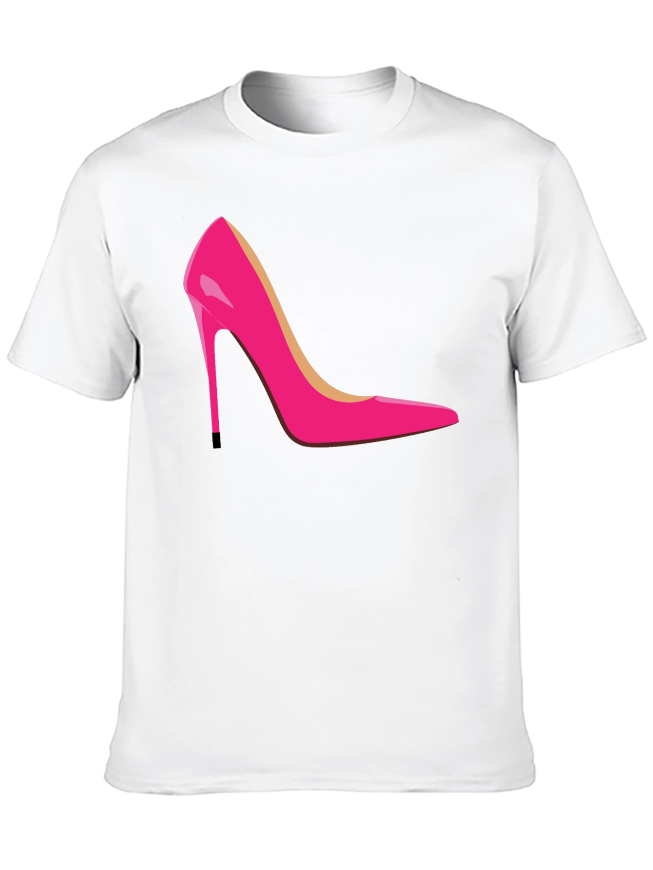 Stylish High Heel Graphic Tee - Fashion Statement Shirt