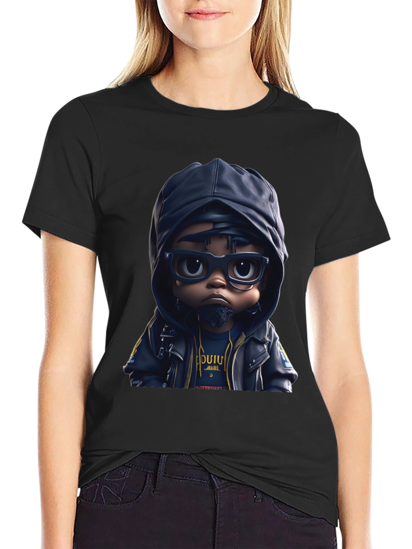 Cartoon Graphic T-Shirt