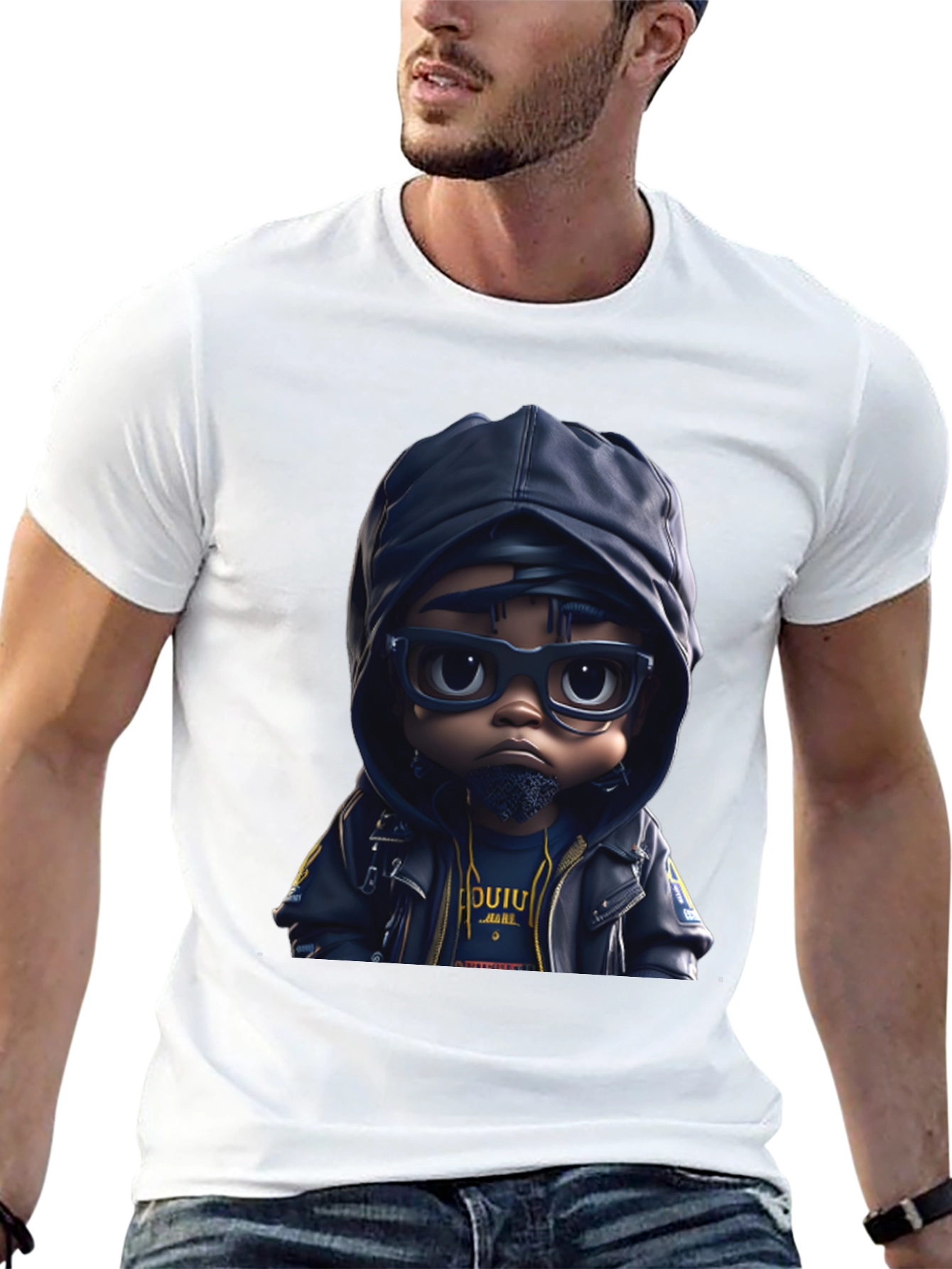 Cartoon Graphic T-Shirt
