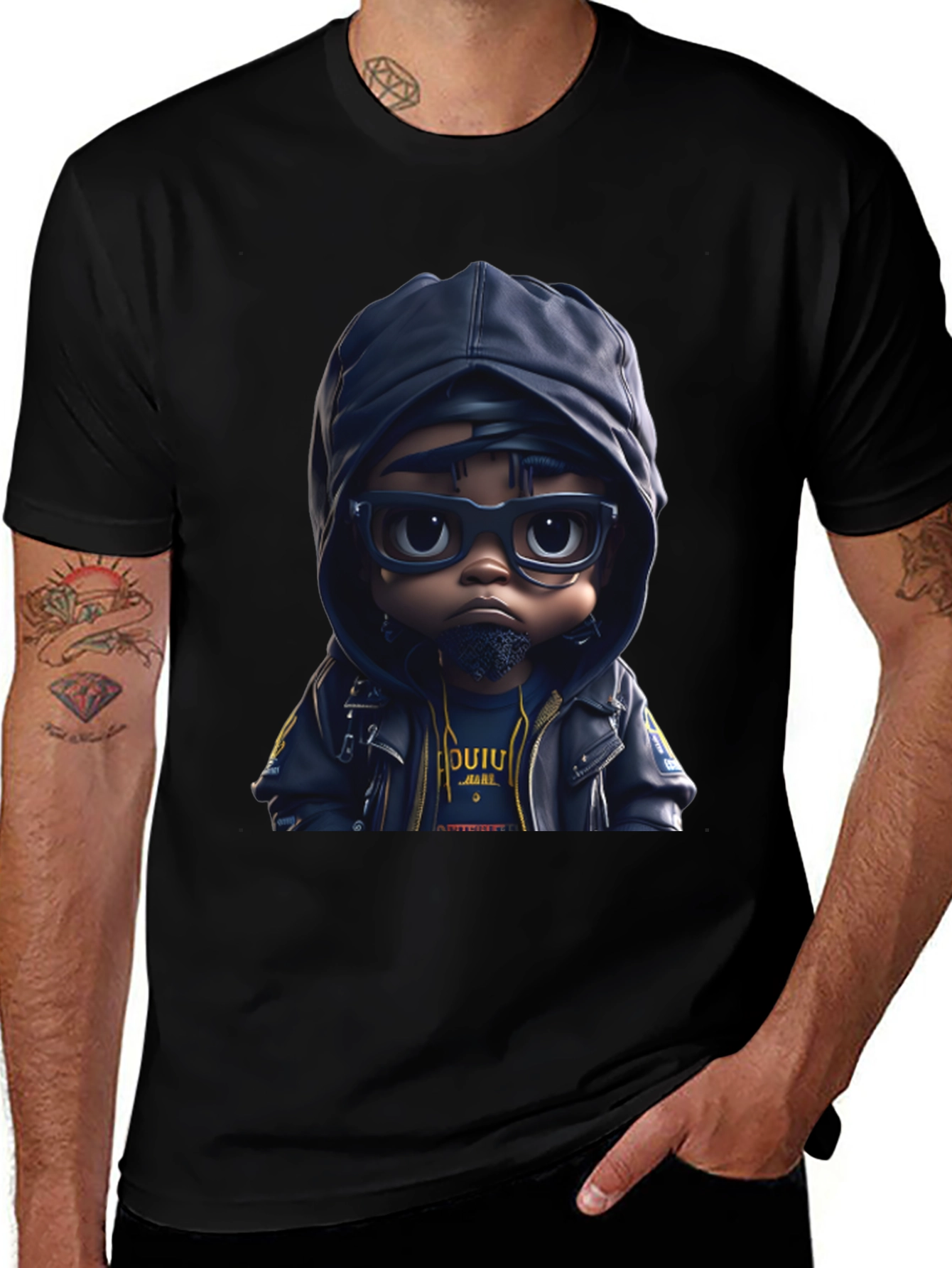 Cartoon Graphic T-Shirt