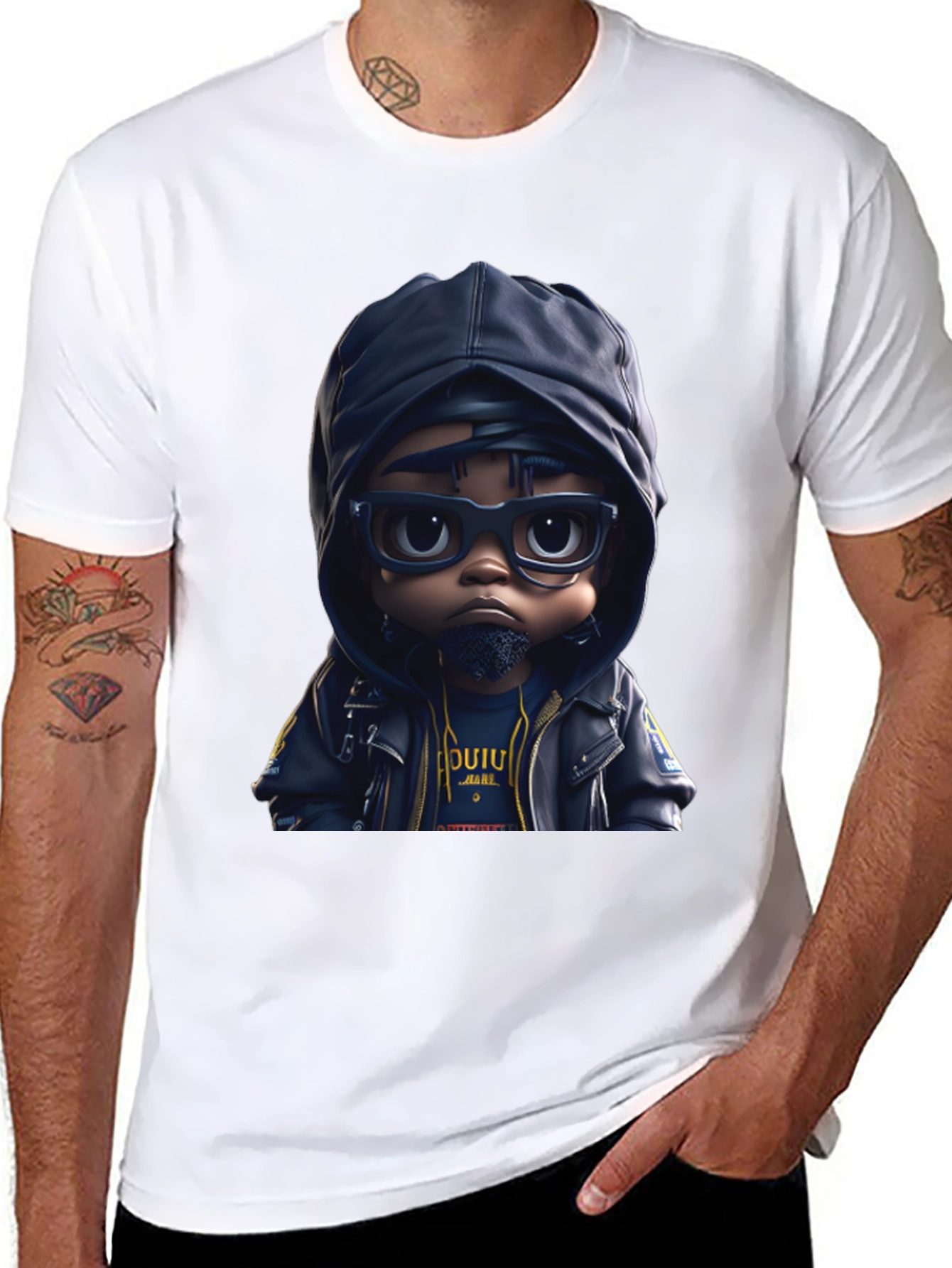 Cartoon Graphic T-Shirt