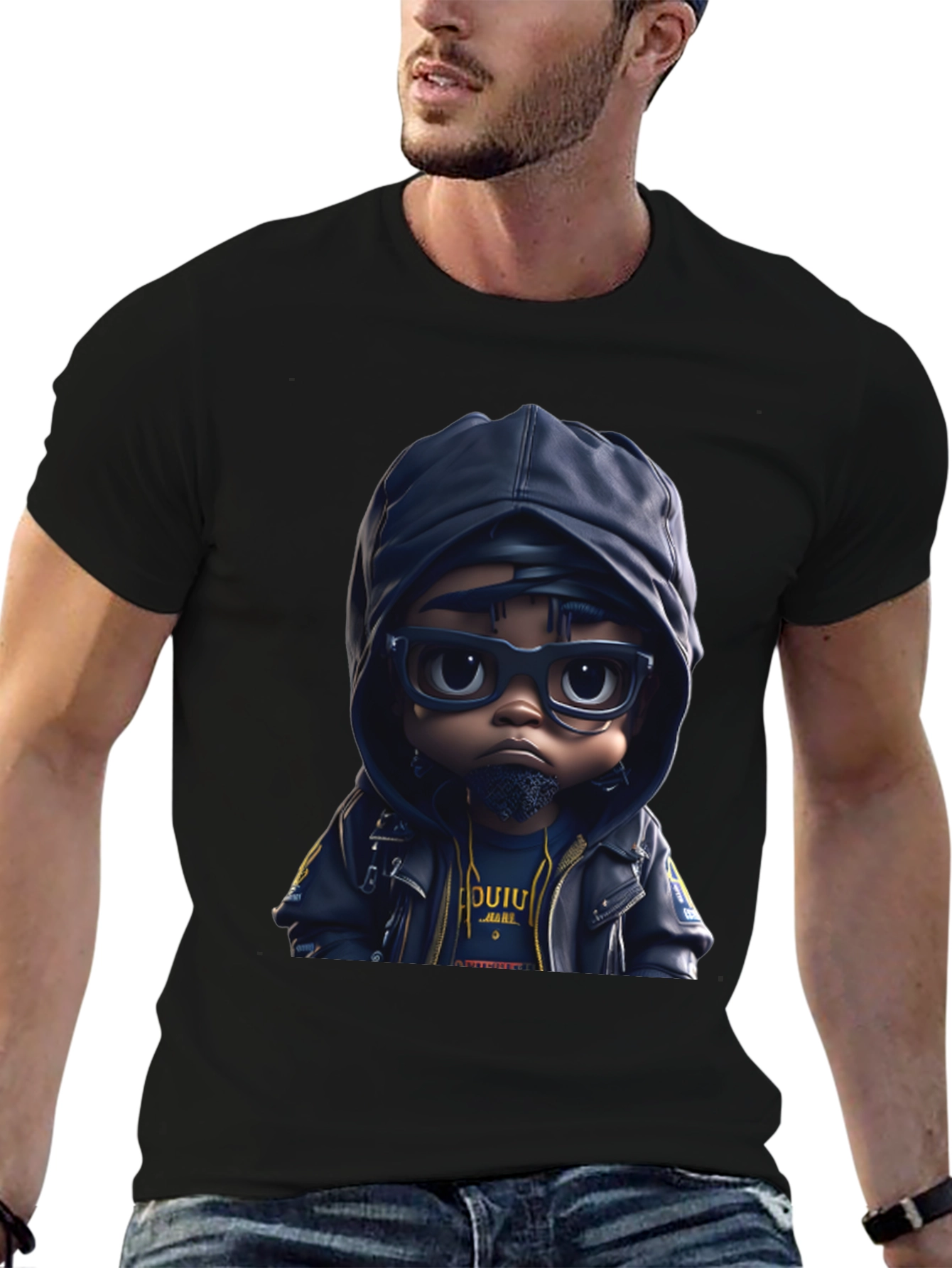 Cartoon Graphic T-Shirt